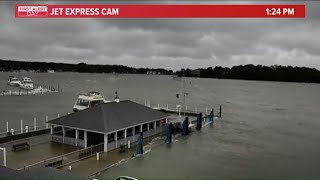 Live weather cams  Ohio Lake Erie and Cedar Point [upl. by Sillyrama]