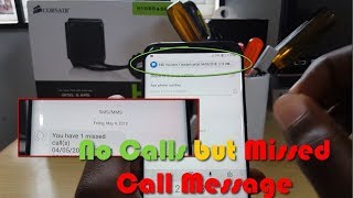 Not Receiving Calls but Getting Missed Call Message Fix 3 Solutions [upl. by Anaujal]