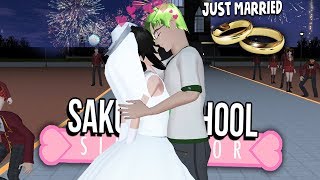 I Married Myself in Sakura School Simulator [upl. by Macri402]