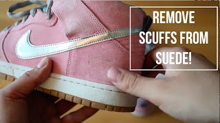 How To Remove Scuffs and Marks From Suede [upl. by Aivat]