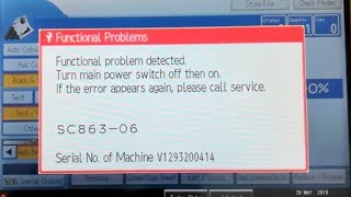 How to Reset RICOH SC86306 Without Loss Settings [upl. by Adnaval870]