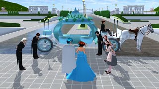 Cinderella Story  SAKURA SCHOOL SIMULATOR  SHORTFILM [upl. by Lerred988]