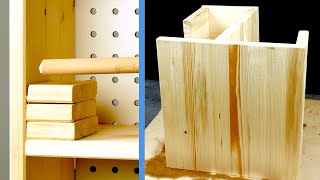 Top 10 Videos – Unbelievably Simple DIY Wood Projects [upl. by Henrie]