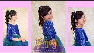 Tuto Coiffure Enfant Cérémonie  Mariage [upl. by Iona]