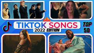 Top 50 Tiktok Songs 2022 [upl. by Oihsoy555]