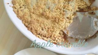 Apple Crumble  Easy recipe [upl. by Ankeny]