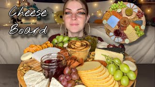 CHARCUTERIE BOARD MUKBANG Vegan No Talking [upl. by Courtenay]