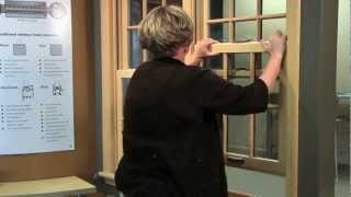 How to Tilt in Double Hung Windows  Renewal by Andersen of Central PA [upl. by Adnotal]