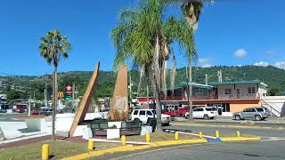 Utuado Pueblo al Barrio Mameyes Abajo en Utuado Puerto Rico [upl. by Verdha]