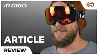 Giro Article Snow Goggle Review  SportRx [upl. by Dranoel]