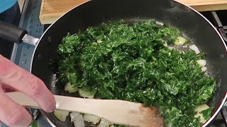 Sautéed Kale amp Onions [upl. by Ennazzus]