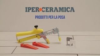 Video tutoriale posa con distanziatori autolivellanti IPERCERAMICA [upl. by Aklog]