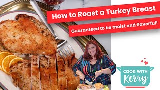 How to Roast a Turkey Breast  Dry Brined Turkey Breast Recipe [upl. by Itsim]