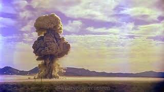 Nuclear Test Film Highlights  Restored Footage New Films Epic Explosions [upl. by Yleme]