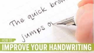 How to Improve Your Handwriting [upl. by Gere]