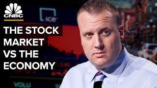 The Difference Between The Stock Market And The Economy [upl. by Ahseirej]