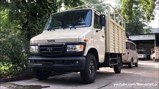 Tata 407 RJ SFC EX33Tipper 2019  Reallife review [upl. by Genvieve]