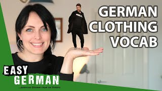 German Clothing Vocabulary  Super Easy German 170 [upl. by Nawk]