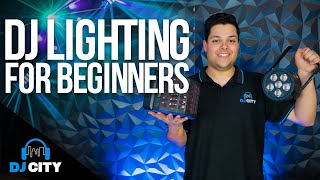 A Beginners Guide to DJ Lighting  EVERYTHING You Need to Know [upl. by Aryt592]