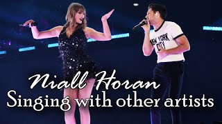 A compilation of Niall Horan performing with other artists [upl. by Derina]