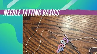 Needle Tatting Basics [upl. by Ayres755]