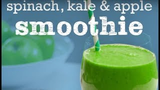 Spinach Kale amp Apple Smoothie  Fresh Express Recipe [upl. by Ruzich]