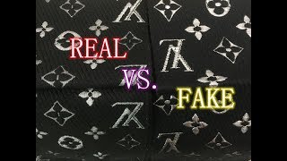 How To Spot a Fake Louis Vuitton Scarf REAL vs FAKE [upl. by Inahs806]