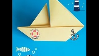 Como Hacer Un Barco de Papel [upl. by Greenebaum]