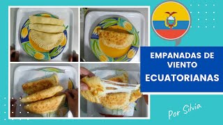 EMPANADAS DE VIENTO ECUATORIANAS  💯 FÁCIL y con QUESO [upl. by Anurb805]