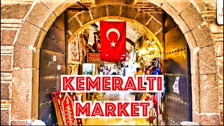 KEMERALTI MARKET  Izmir’s Grand Bazaar Tour  Fake Market  Hand Crafted Jewelry and more [upl. by Aniratac]