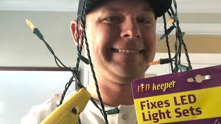 Fixing LED Icicle Lights with the “LED Keeper” WORKS Hallelujah [upl. by Anivlis991]