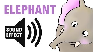 Elephant Sound Effect  Trumpet [upl. by Eileen]