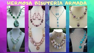 BISUTERIA ARMADA 😍 IDEAS PARA HACER BISUTERIA💍 [upl. by Sosthenna]