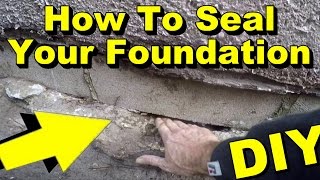 Exterior Waterproofing How To Seal Your Foundation DIY [upl. by Alguire]