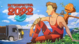 RETROSPECTIVA ANIMADA 2022 ♫  Canal Nostalgia [upl. by Carrnan92]