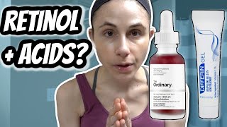 Vlog Using RETINOL WITH ACIDS  Dr Dray [upl. by Lezti440]