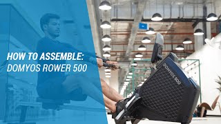 How to Assemble DOMYOS Rower 500 [upl. by Sofer]