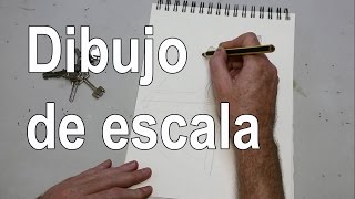 Aprende Dibujo Artístico fácilmente Lección sobre la Escala Arte y Creatividad [upl. by Arbmat]