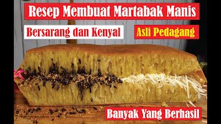 Cara Membuat Martabak Manis Bangka Agar Teksturnya Kenyal [upl. by Duffie]