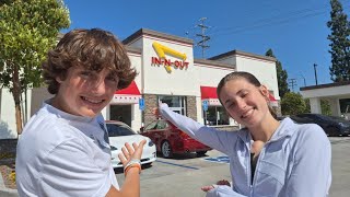 InNOut Burger  El Cajon CA USA [upl. by Aserehs821]