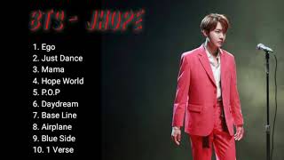 BTS JHope  Solo Songs Playlist [upl. by Aynosal]