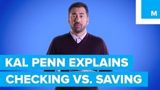 Whats the Difference Between Checking amp Savings Kal Penn Explains  Mashable [upl. by Ardna692]