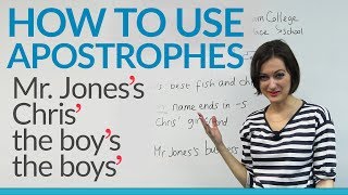 How to use apostrophes in English [upl. by Tongue]