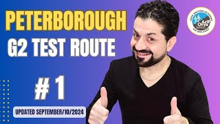 Peterborough G2 Test Route 1  New Location [upl. by Iret344]