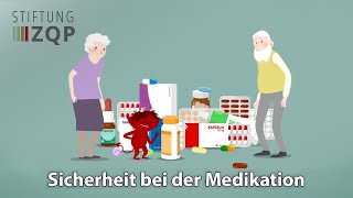 Sicherheit bei der Medikation  ZQPErklärfilm [upl. by Yatnuahs]