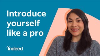 How to Introduce Yourself in an Interview  Indeed Career Tips [upl. by Dail]