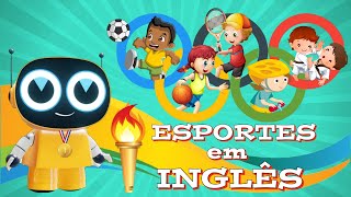 ESPORTES em INGLÊS  Vocabulário  Atividade GRÁTIS [upl. by Chastain234]