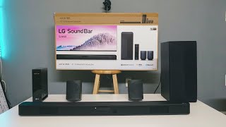 180 LG SoundBar WWireless Subwoofer Review Unboxing amp Set Up SLM4R [upl. by Della]