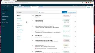 OJS 31  Better submission discovery and tracking for editors [upl. by Ennyrb]