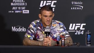 UFC 264 Dustin Poirier Postfight Press Conference [upl. by Baptist]